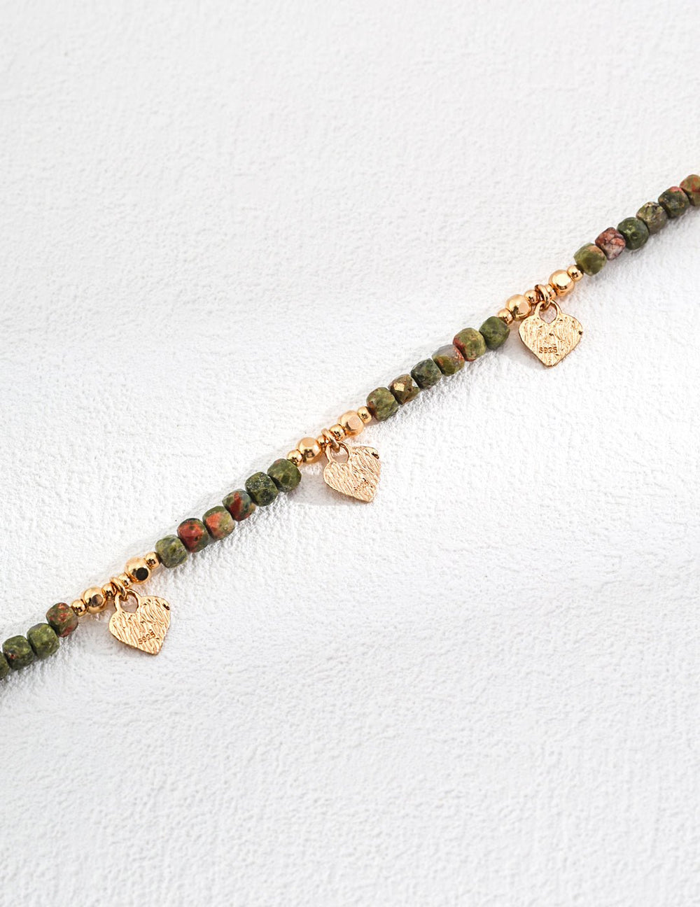 Harmony Heart: S925 Silver Shoushan Stone & Heart Charm Necklace – Love & Balance - GEM Spirit - D0521 - 2 - five elements energy - Five Elements Energy - earth - Five Elements Energy - Water